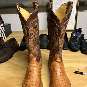 Tony Lama Ostrich Boots